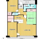 南向きワイドスパン、80㎡の広々したマンション 南向きワイドスパン、80㎡の広々したマンション